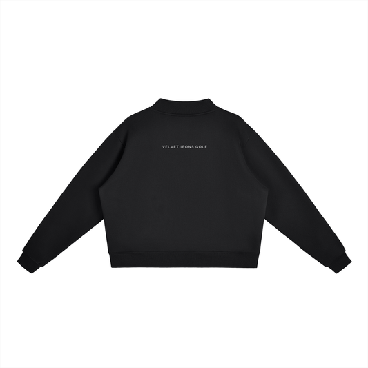 GOLF Fleece Mock-Neck Crew Sweatshirt