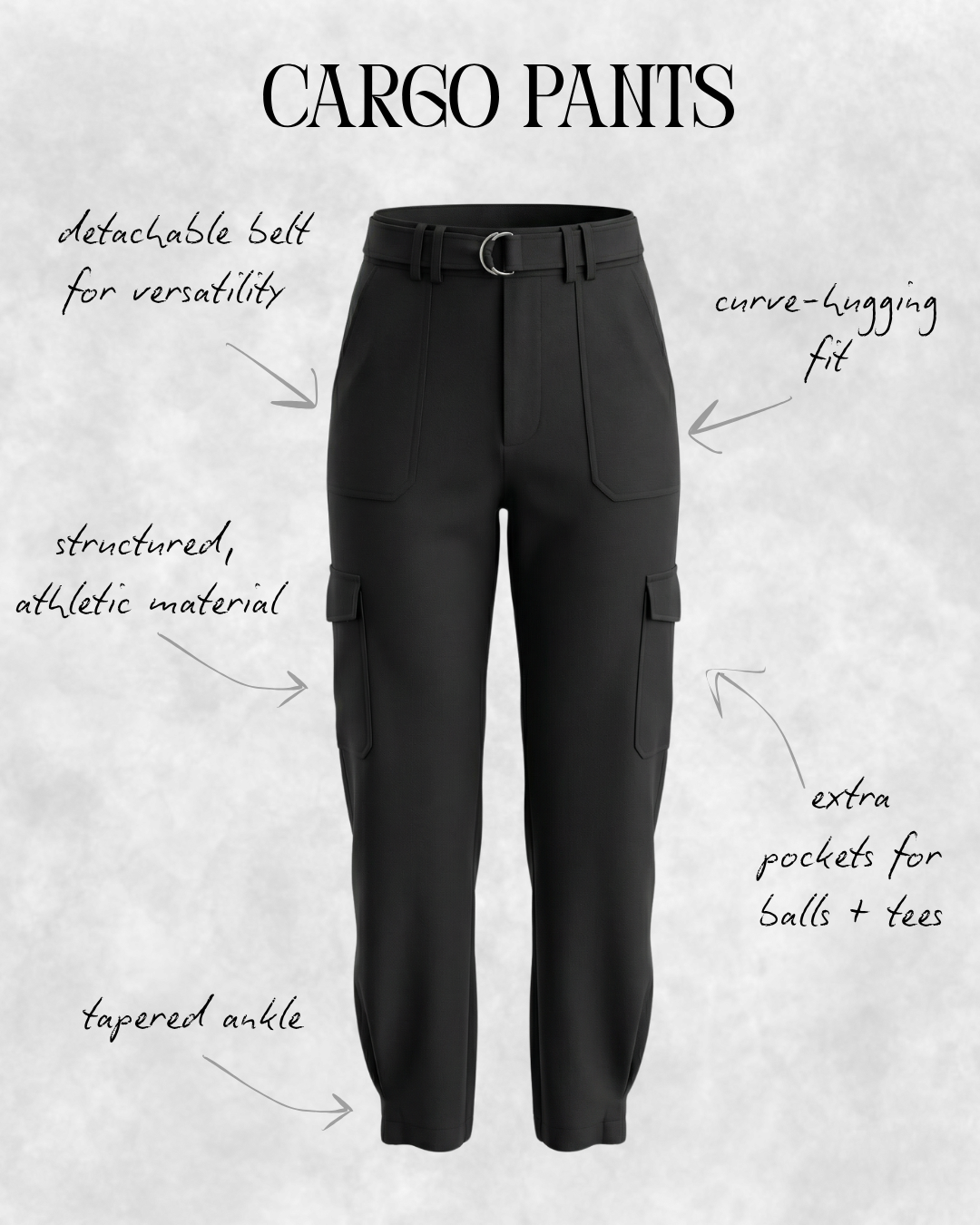 Jennifer's Cargo Pants - PRE ORDER