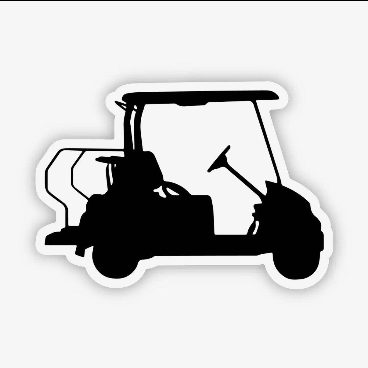 Golf Cart Sticker