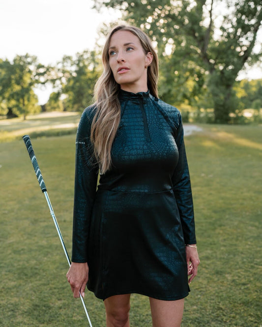 6-Hybrid Croc Dress