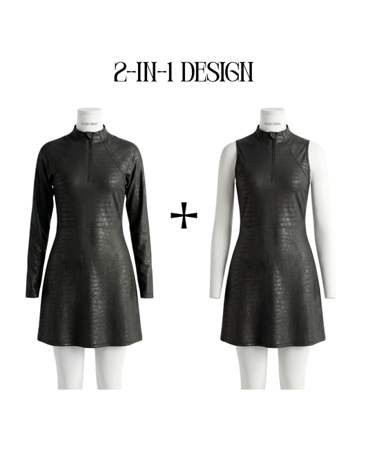 6-Hybrid Croc Dress
