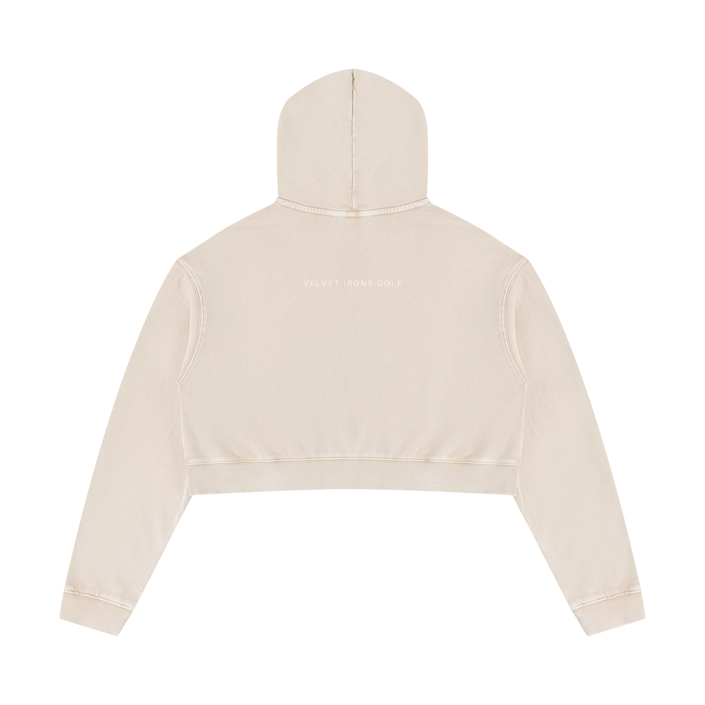 GOLF Mineral Washed Crop Hoodie
