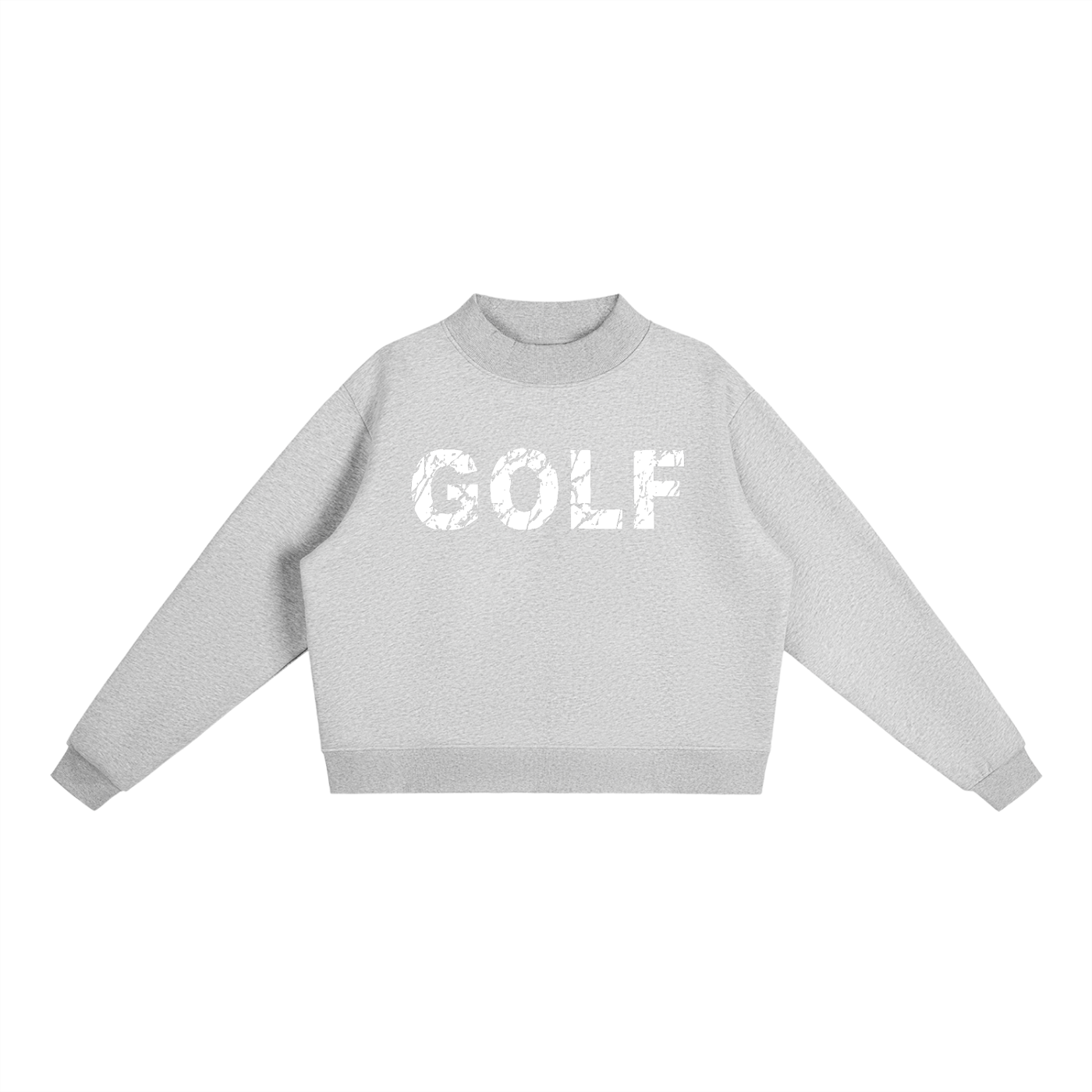 GOLF Fleece Mock-Neck Crew Sweatshirt