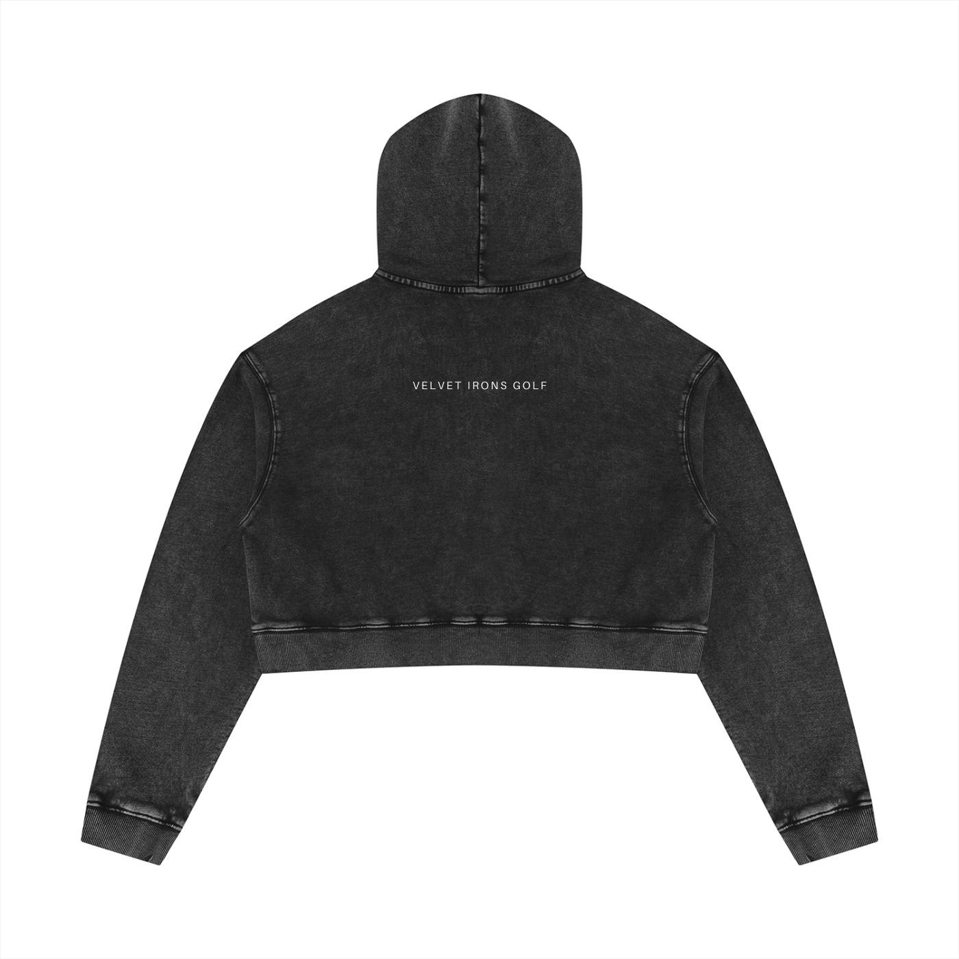 GOLF Mineral Washed Crop Hoodie