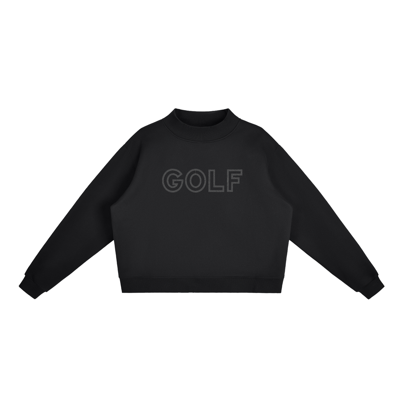 GOLF Fleece Mock-Neck Crew Sweatshirt