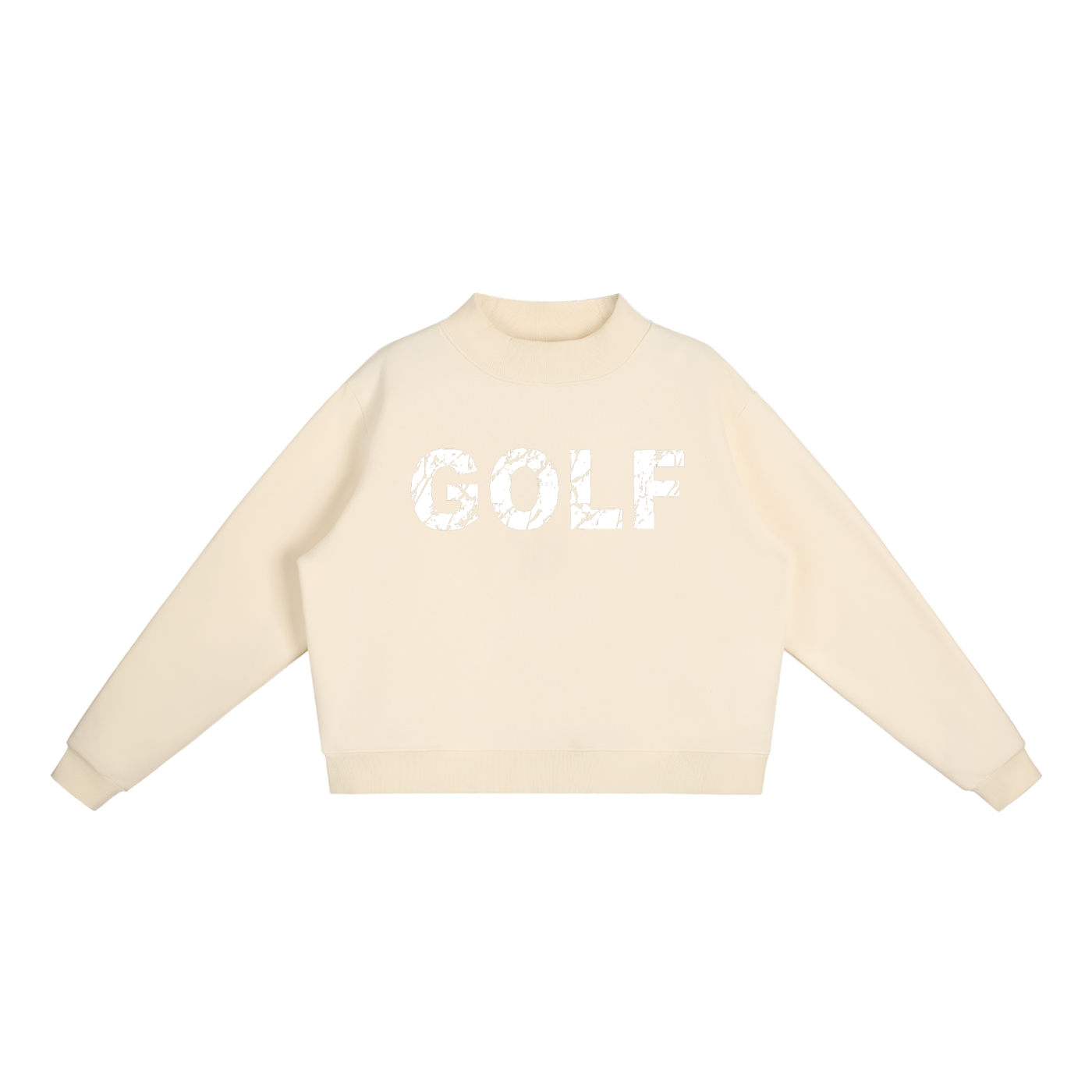 GOLF Fleece Mock-Neck Crew Sweatshirt