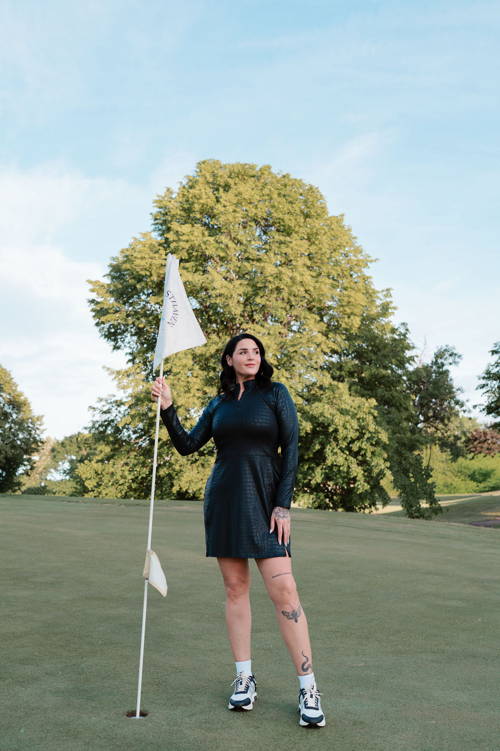 6-Hybrid Croc Dress