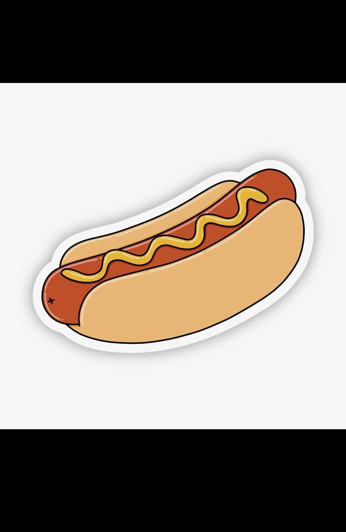 Hot Dog Sticker