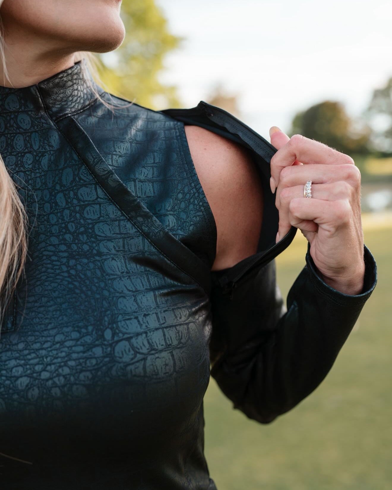 6-Hybrid Croc Dress