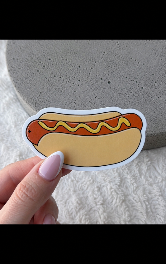 Hot Dog Sticker