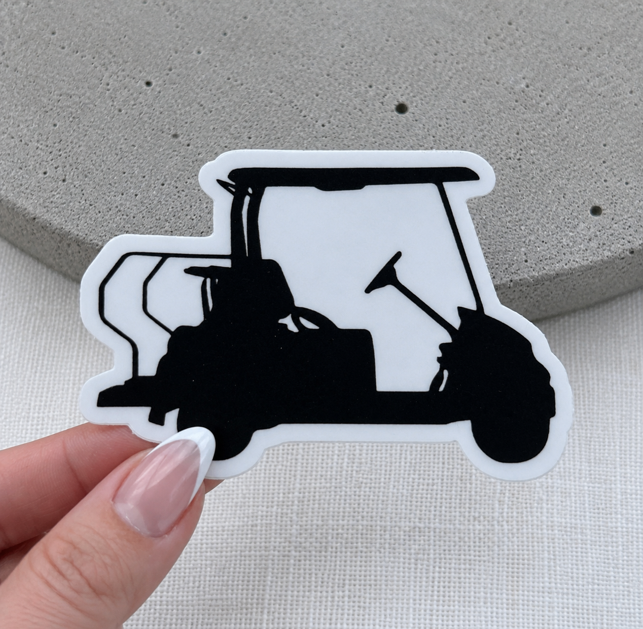 Golf Cart Sticker